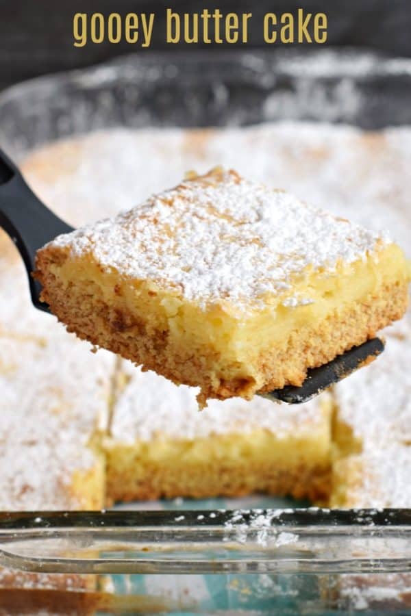 GOOEY BUTTER CAKE RECIPE