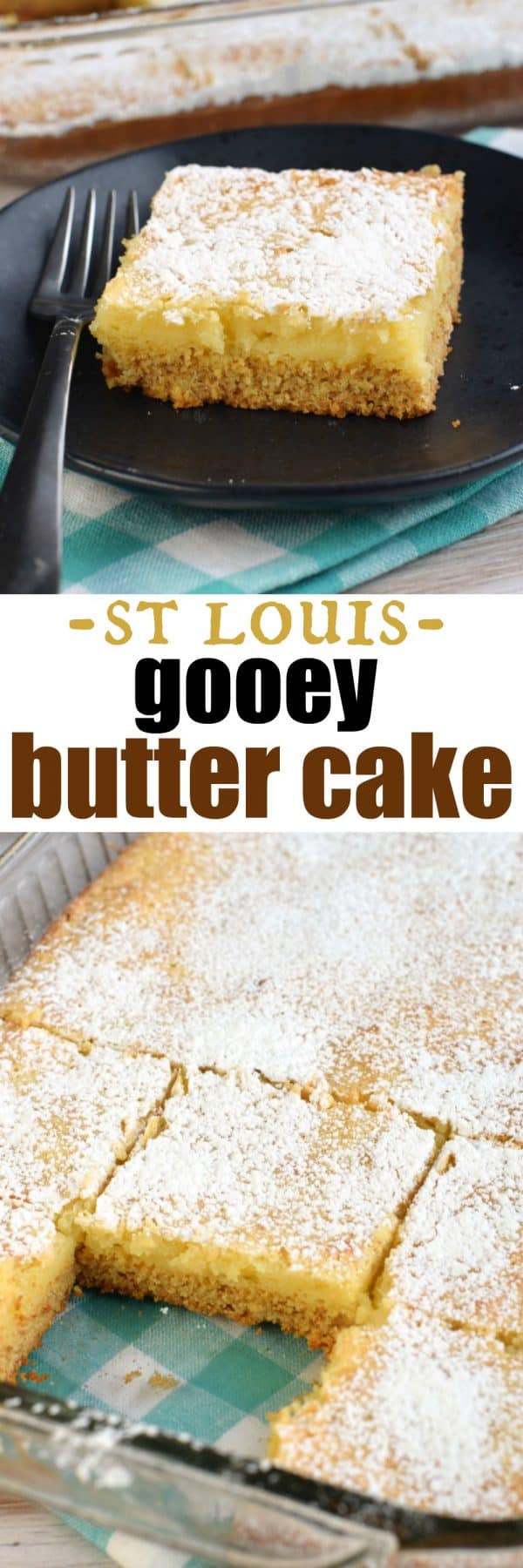 The EASIEST Gooey Butter Cake Recipe {St Louis Classic}