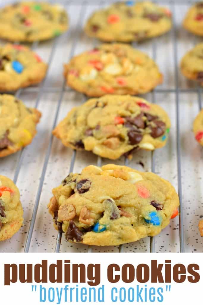 Pudding Cookies stay soft and chewy with this delicious recipe! You'll love that these Boyfriend Cookies are packed with ALL THE FLAVOR!