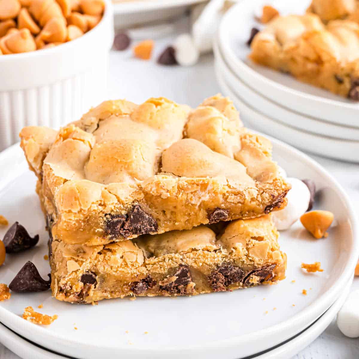 Butterscotch Marshmallow Bars Recipe