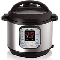  Panela de pressão programável multiuso DUO60 6 Qt 7 em 1, Panela de pressão programável, Panela lenta, Panela de arroz, Panela a vapor, Sauté, Iogurte e Aquecedor