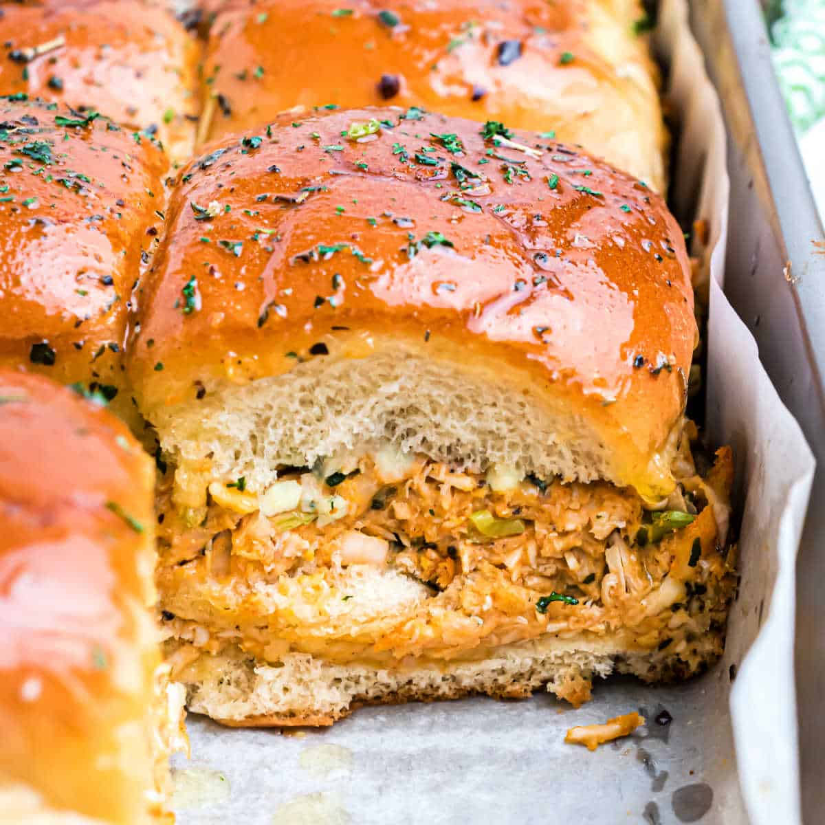 Buffalo Chicken Sliders