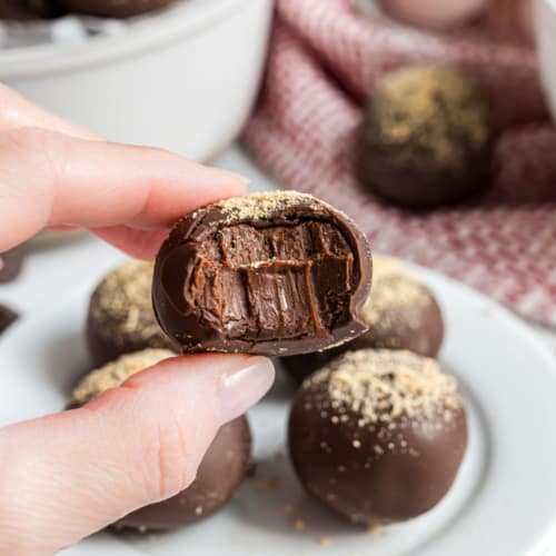Mint Chocolate Chip Truffles Recipe Shugary Sweets