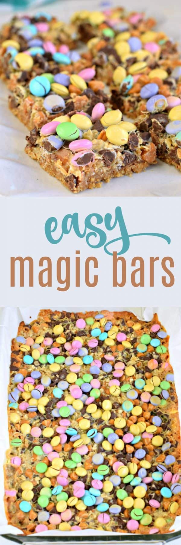 The BEST, Easy Magic Cookie Bars recipe is now at your fingertips. You'll love this 7 layer, chewy treat, that's so versatile for holidays or any day!