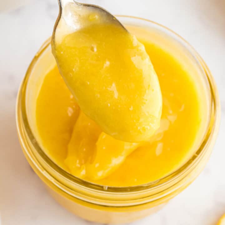 Making your own Lemon Curd is actually quite simple! This easy, homemade recipe is bursting with sweet and tangy citrus flavor and only four ingredients!
