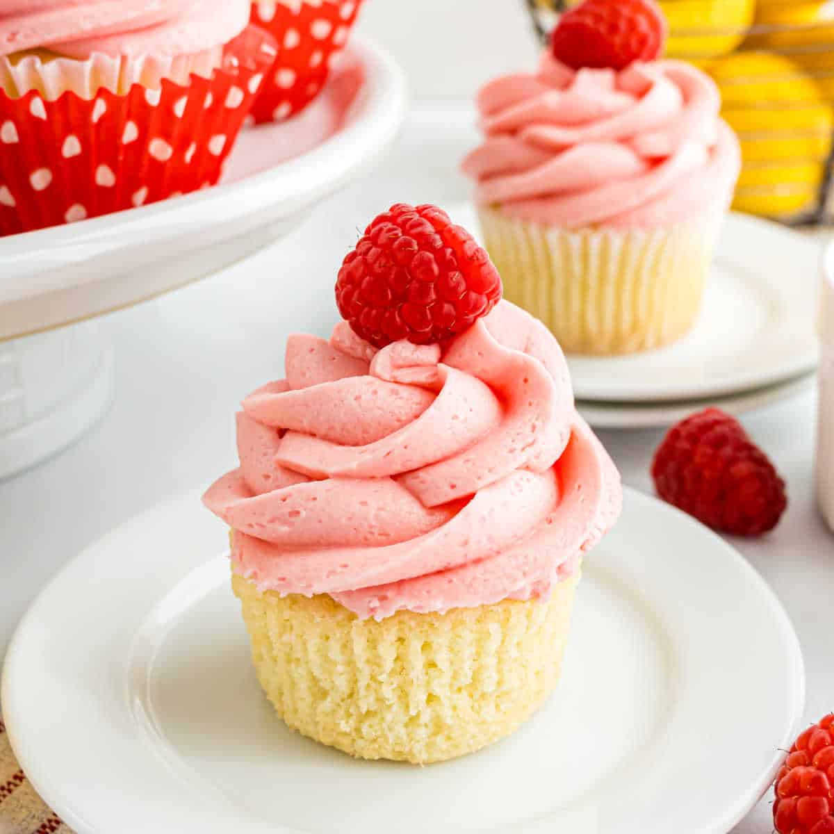 Raspberry Lemonade Cupcakes Recipe