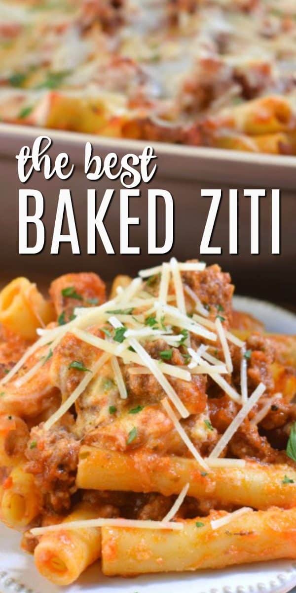 Hearty Baked Ziti Recipe Made Easy Shugary Sweets