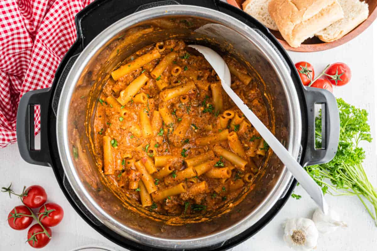 Instant pot baked ziti with sausage new arrivals