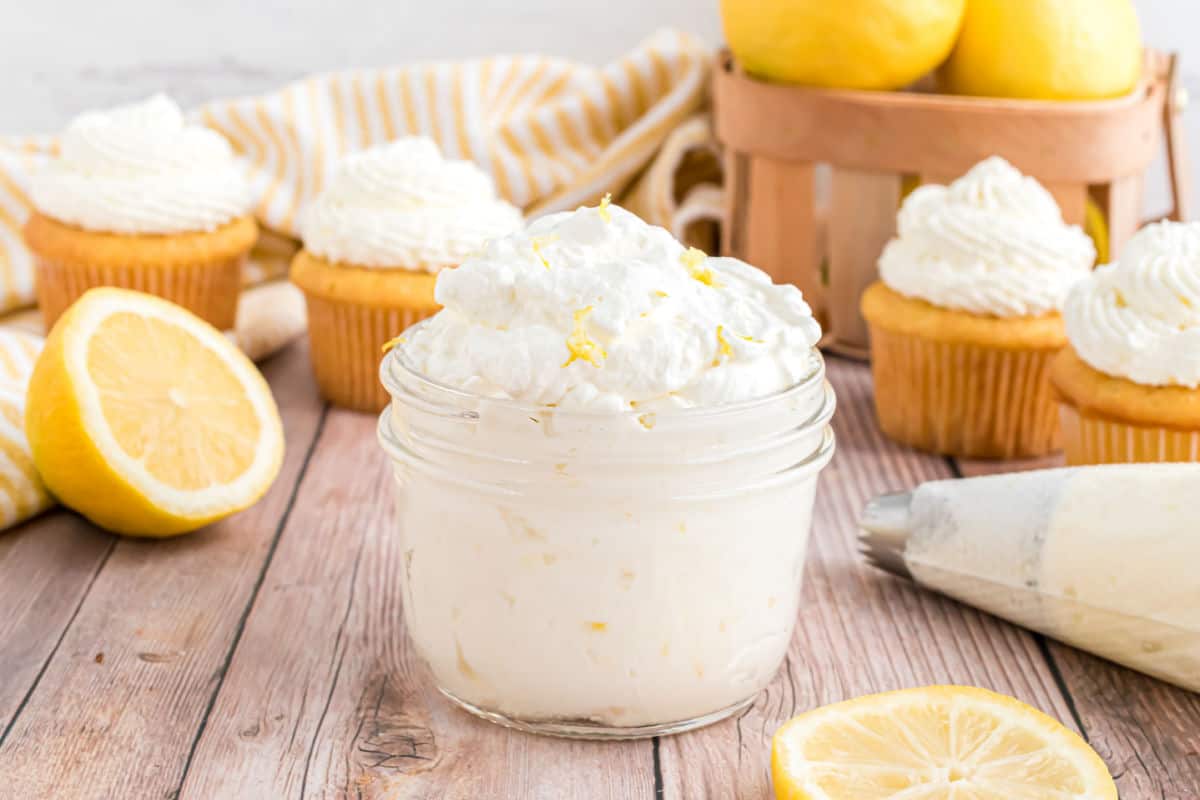Lemon Whipped Cream Frosting Recipe Shugary Sweets