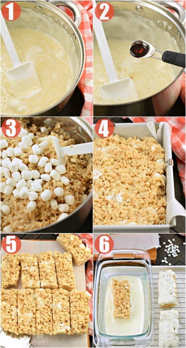 Step by Step how to make halloween rice krispie treats