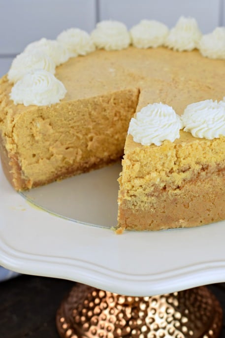 Instant Pot Pumpkin Cheesecake Recipe - Shugary Sweets