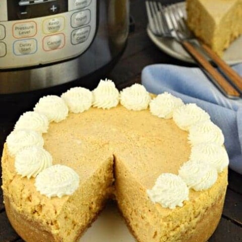 Instant Pot Pumpkin Cheesecake