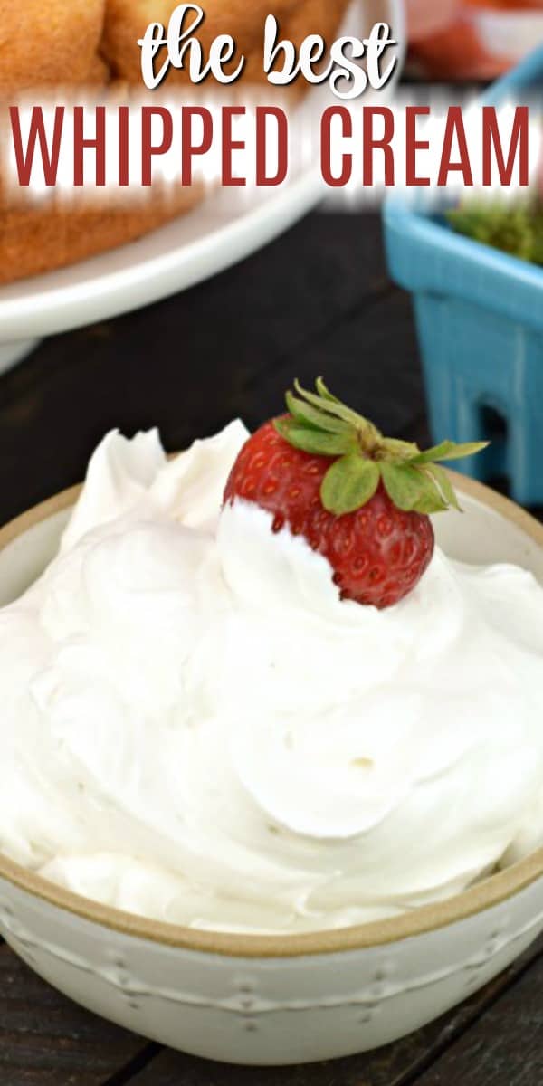 Homemade Whipped Cream Recipe - Shugary Sweets
