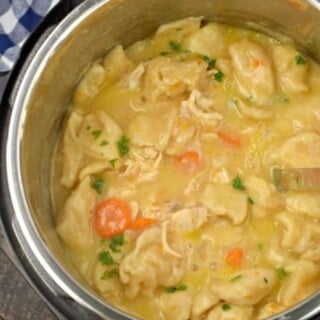 Instant Pot Chicken and Dumplings