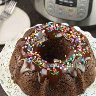 Instant Pot Chocolate Bundt Cake