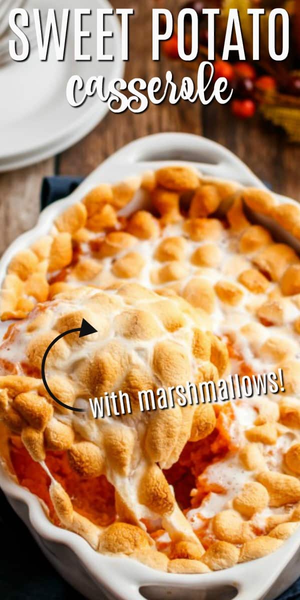 Sweet Potato Casserole with Marshmallow Recipe