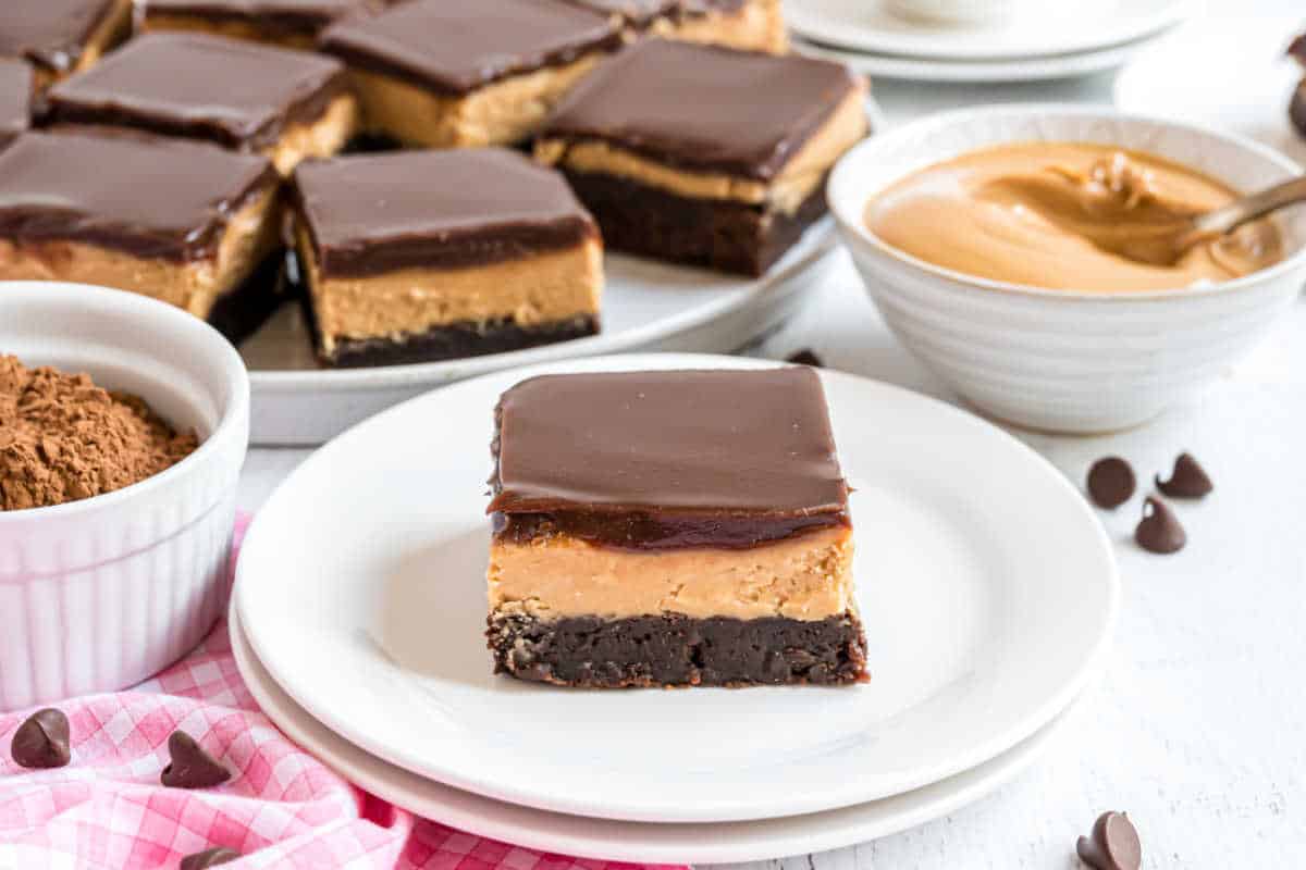 Easy Buckeye Brownies Recipe
