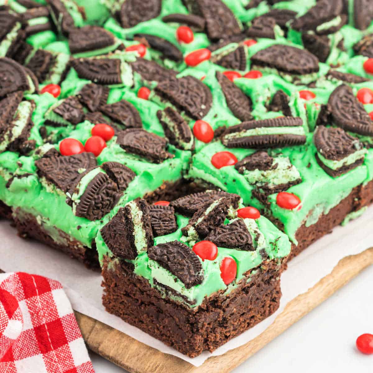 Grinch Brownies Recipe