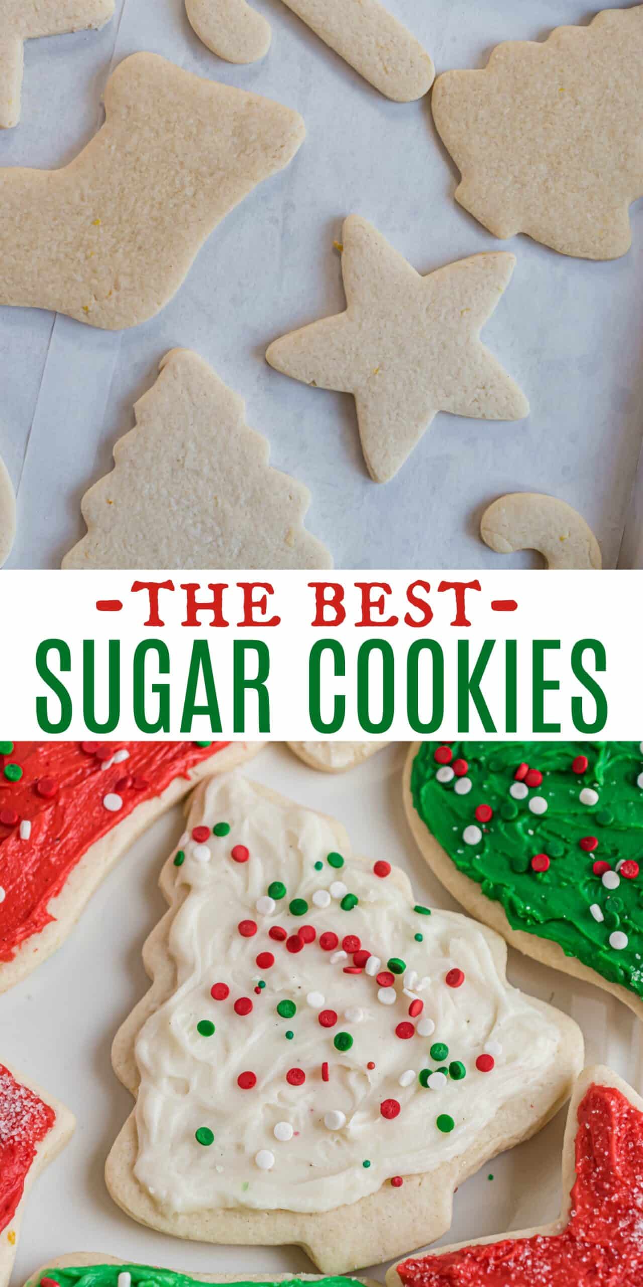 The BEST Cut Out Sugar Cookies Recipe - Shugary Sweets