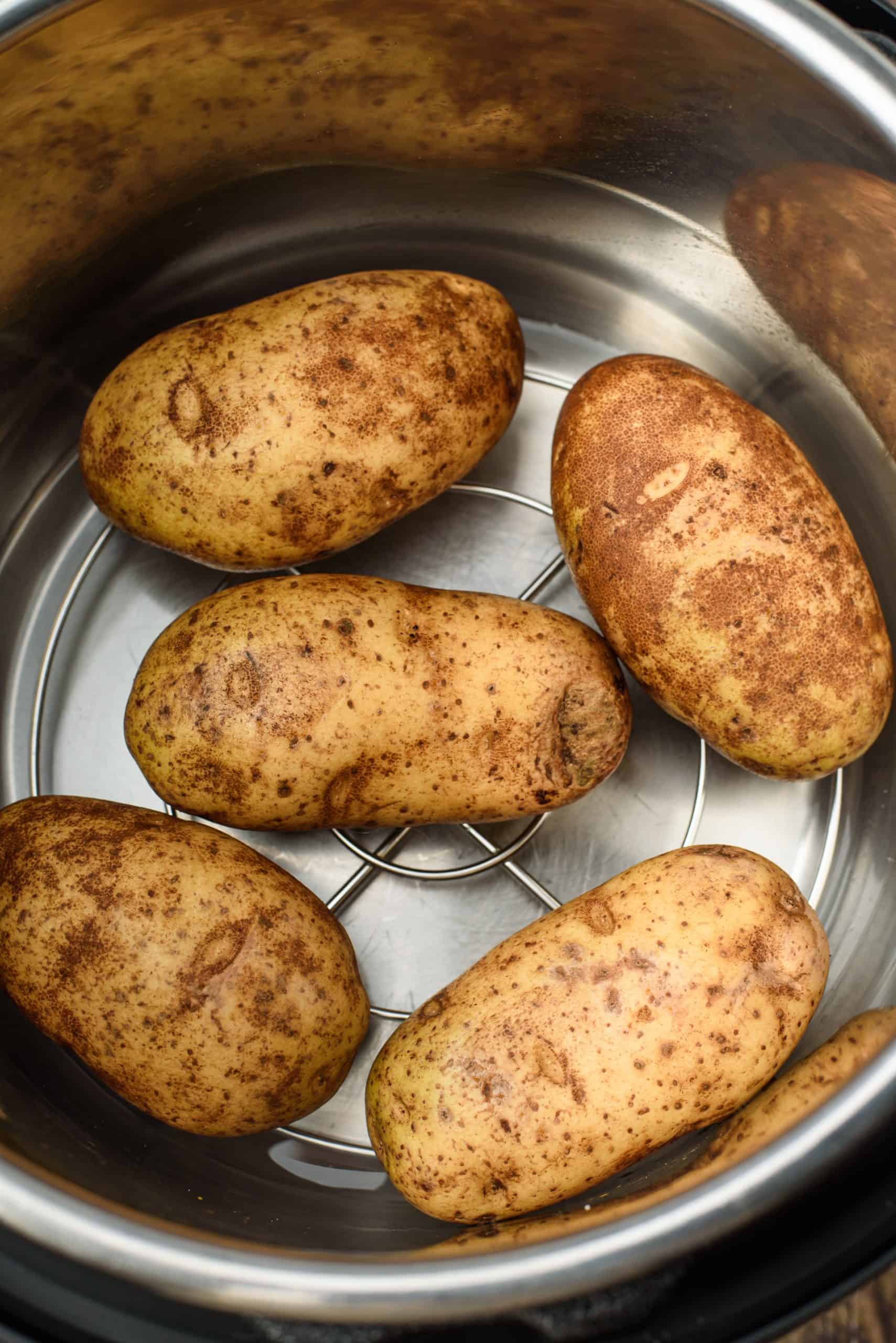 Russet Potatoes in the Instant Pot for cooking