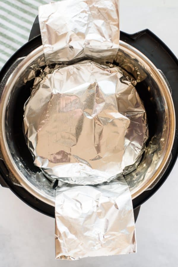 Sling in Instant Pot made of aluminum foil