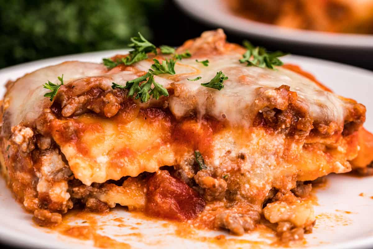 Ravioli Lasagna Recipe - Shugary Sweets