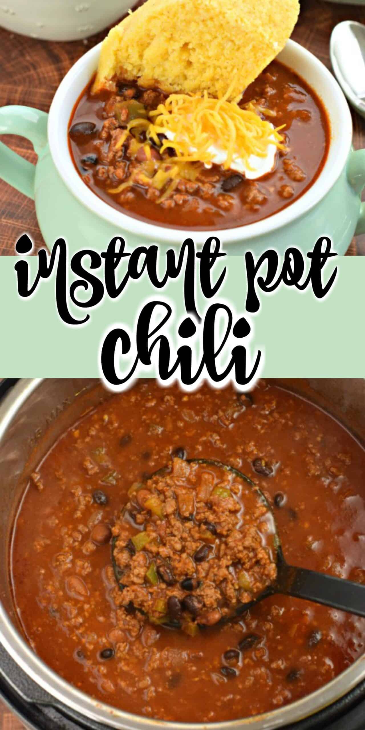 Instant Pot Chili Recipe - Shugary Sweets