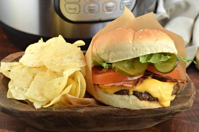 Making burgers in instant pot sale