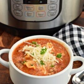 Instant Pot Lasagna Soup Recipe