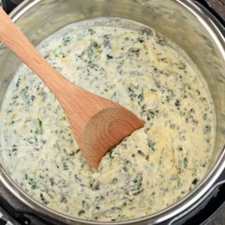 Instant Pot Spinach Artichoke Dip