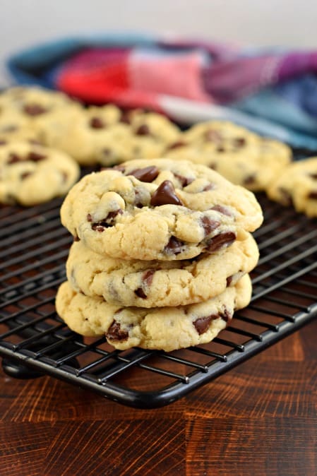 Soft Batch Chocolate Chip Cookies Recipe - Shugary Sweets