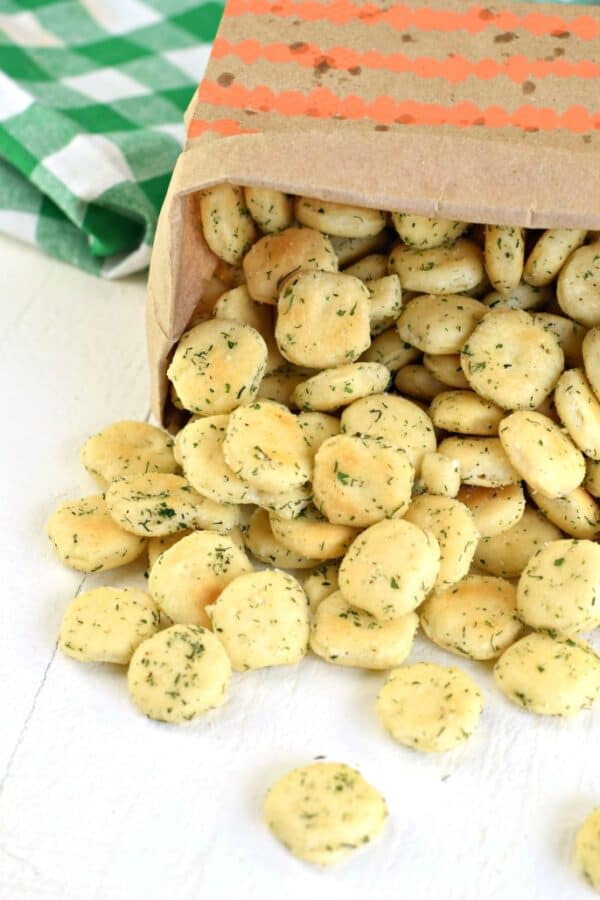 Ranch Oyster Crackers Recipe Shugary Sweets
