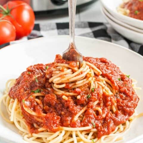Image for Slow Cooker Spaghetti Sauce