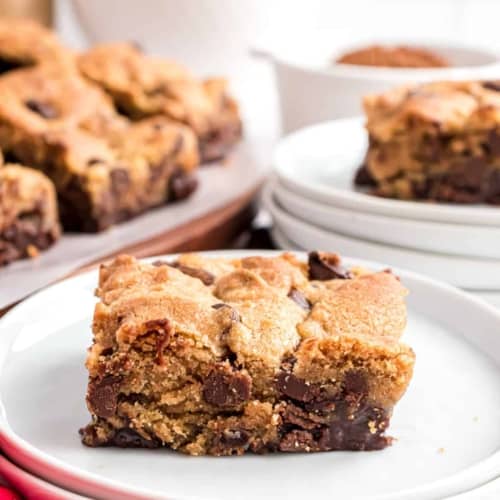 Is it a cookie? A brownie? These giant Brookies are both! This recipe takes gooey chocolate chip cookies and marries them to fudgy brownies for the ultimate treat!