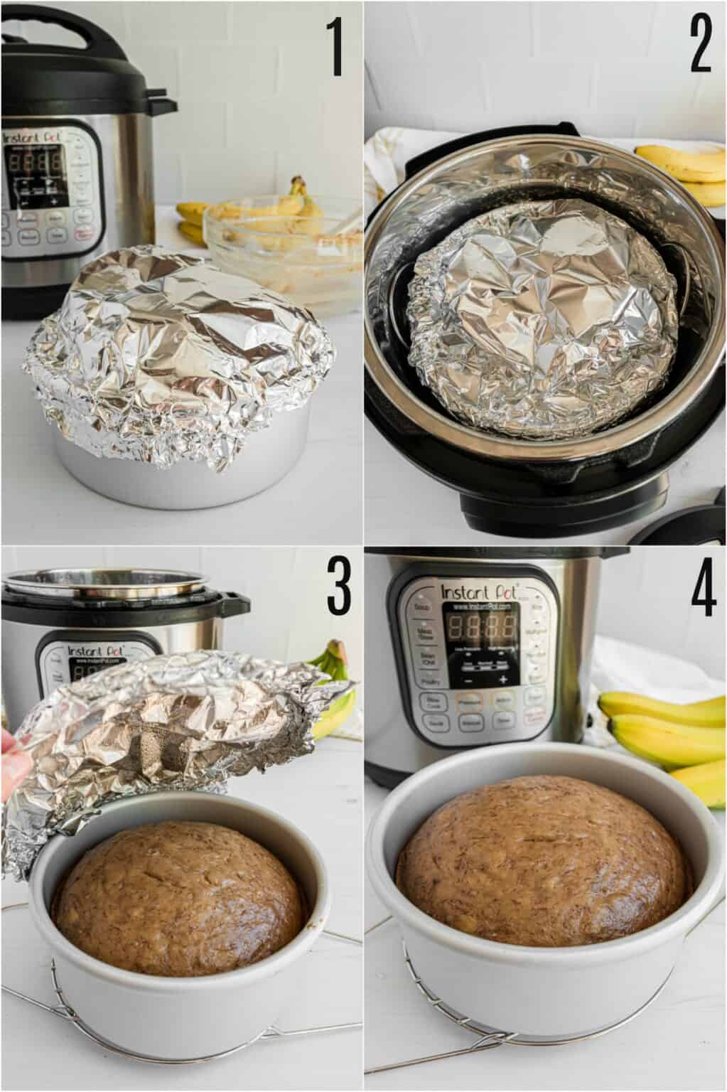 Instant Pot Banana Bread Recipe Shugary Sweets