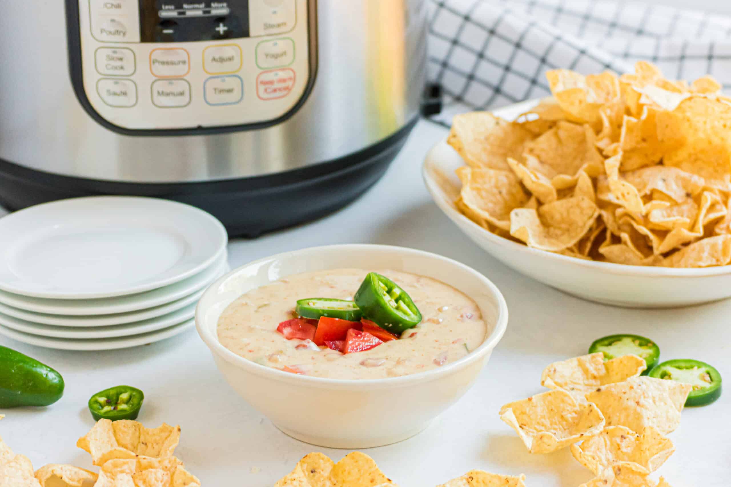 Easy Instant Pot Queso Dip Recipe Shugary Sweets