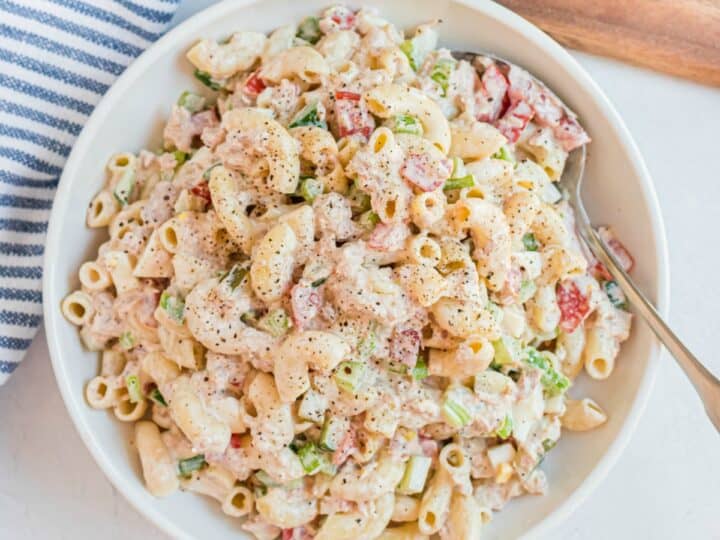 Classic Macaroni Salad With Miracle Whip - Best Ever Amish Macaroni Salad Sweet Little Bluebird ...