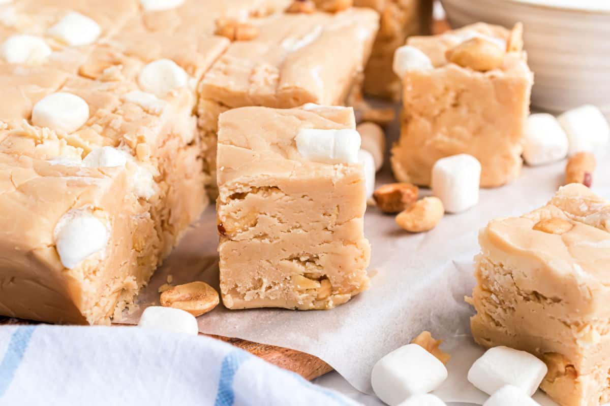 Chocolate Peanut Butter Fudge Recipe - Shugary Sweets