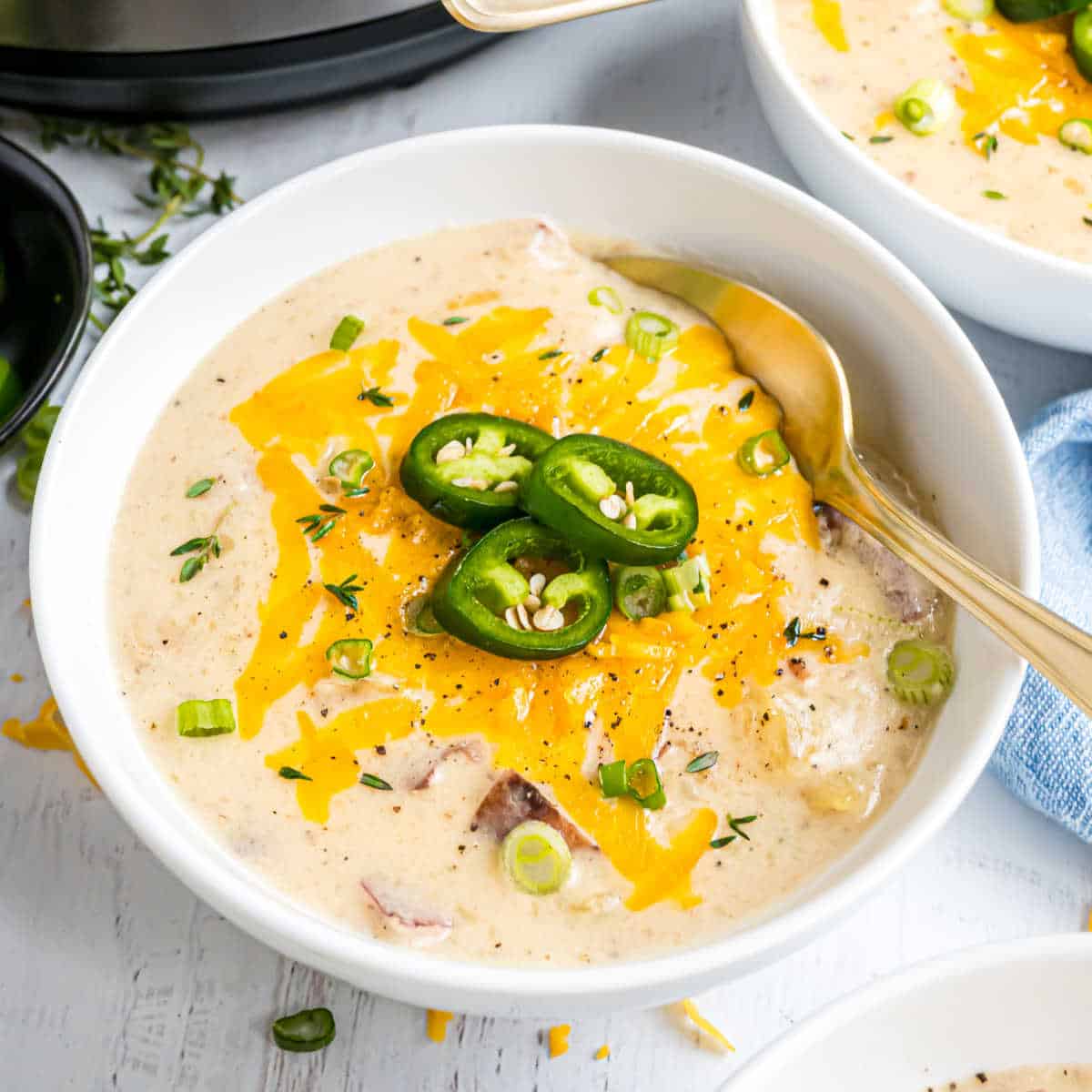 Instant Pot Potato Soup Recipe