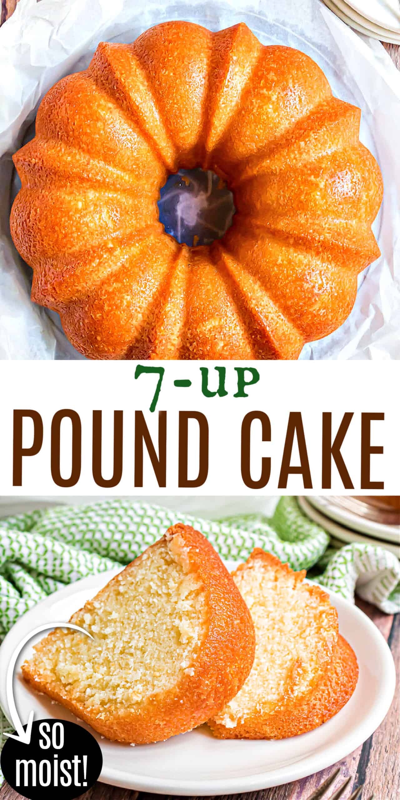 Easy 7UP Pound Cake Recipe