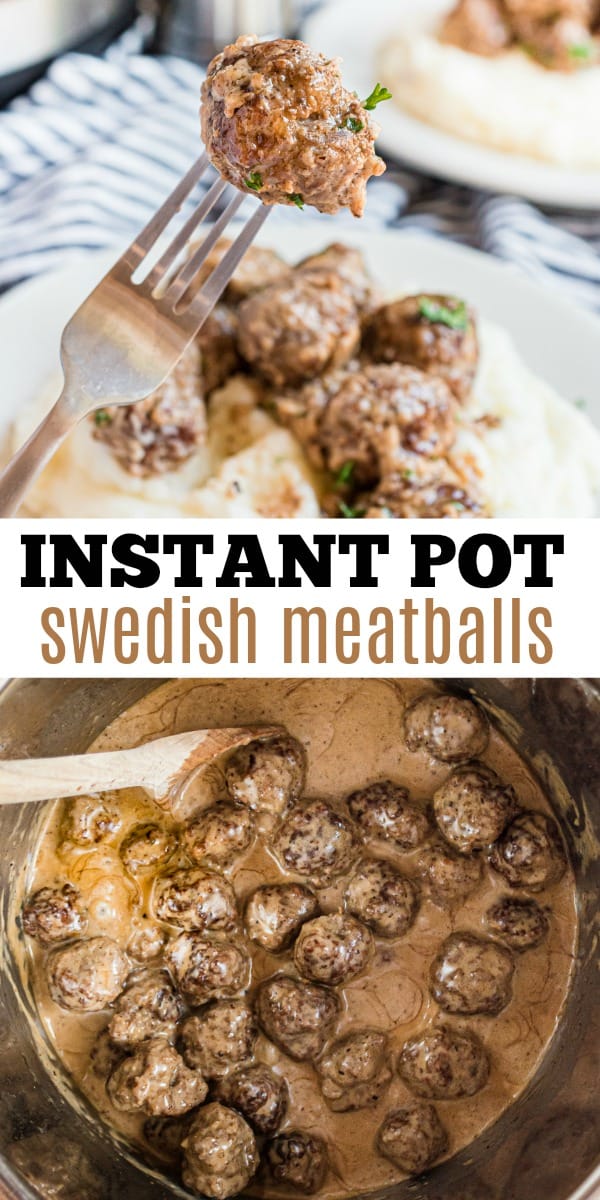 Instant Pot Swedish Meatballs Recipe - Shugary Sweets