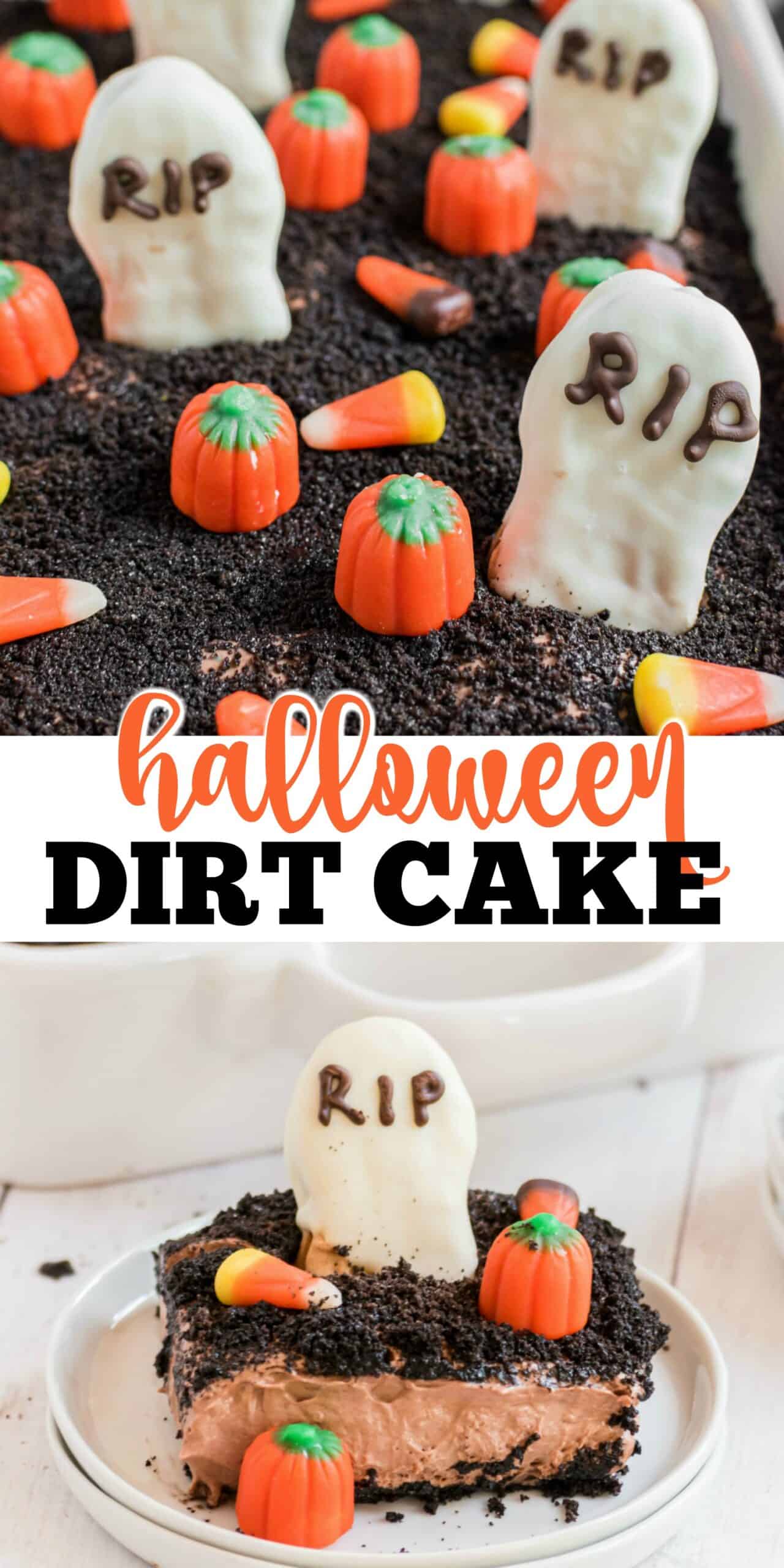 Halloween Dirt Cake Recipe {Graveyard} Shugary Sweets