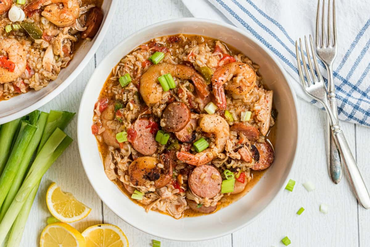 Instant Pot Jambalaya Recipe Shugary Sweets