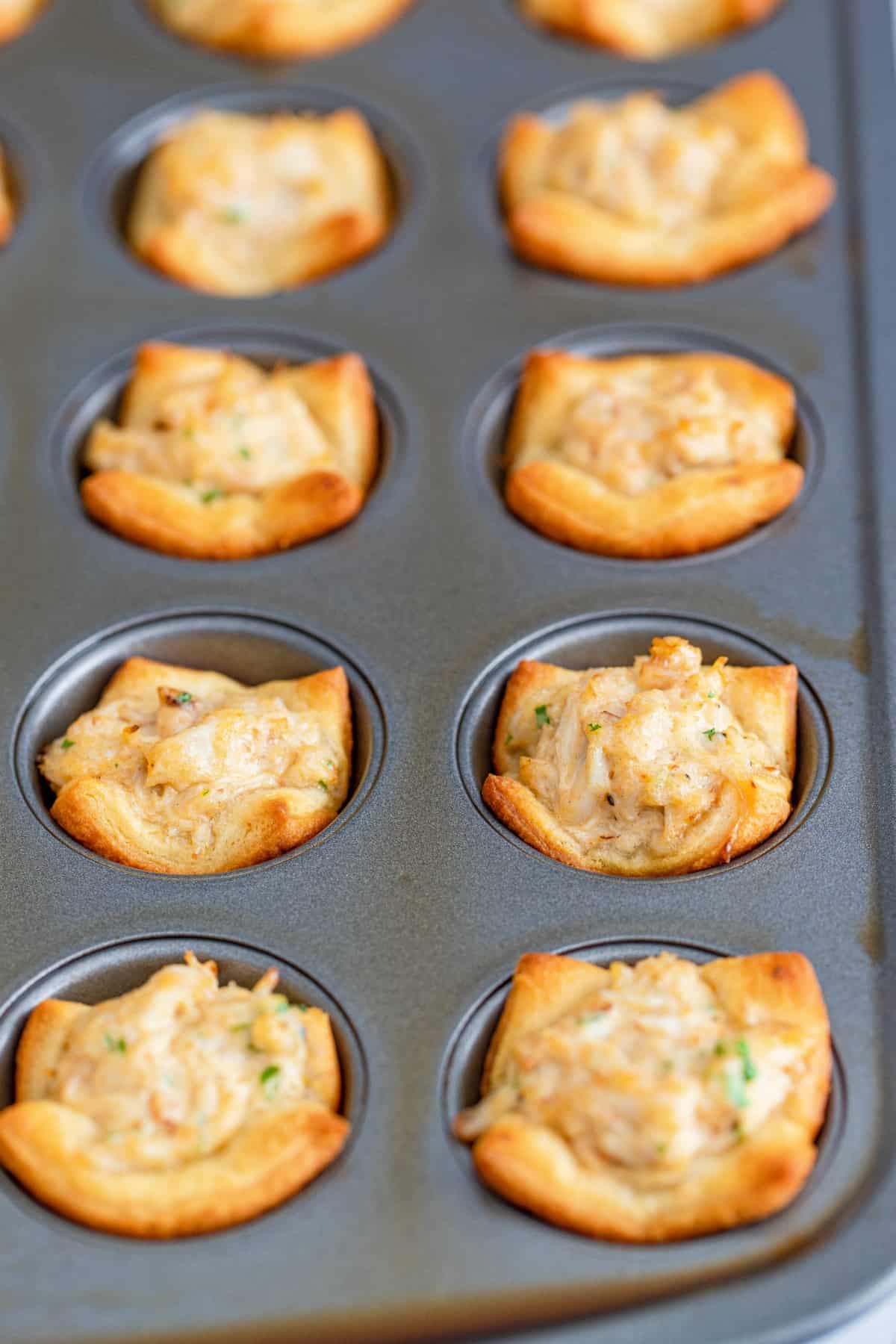 what are crab puffs made of