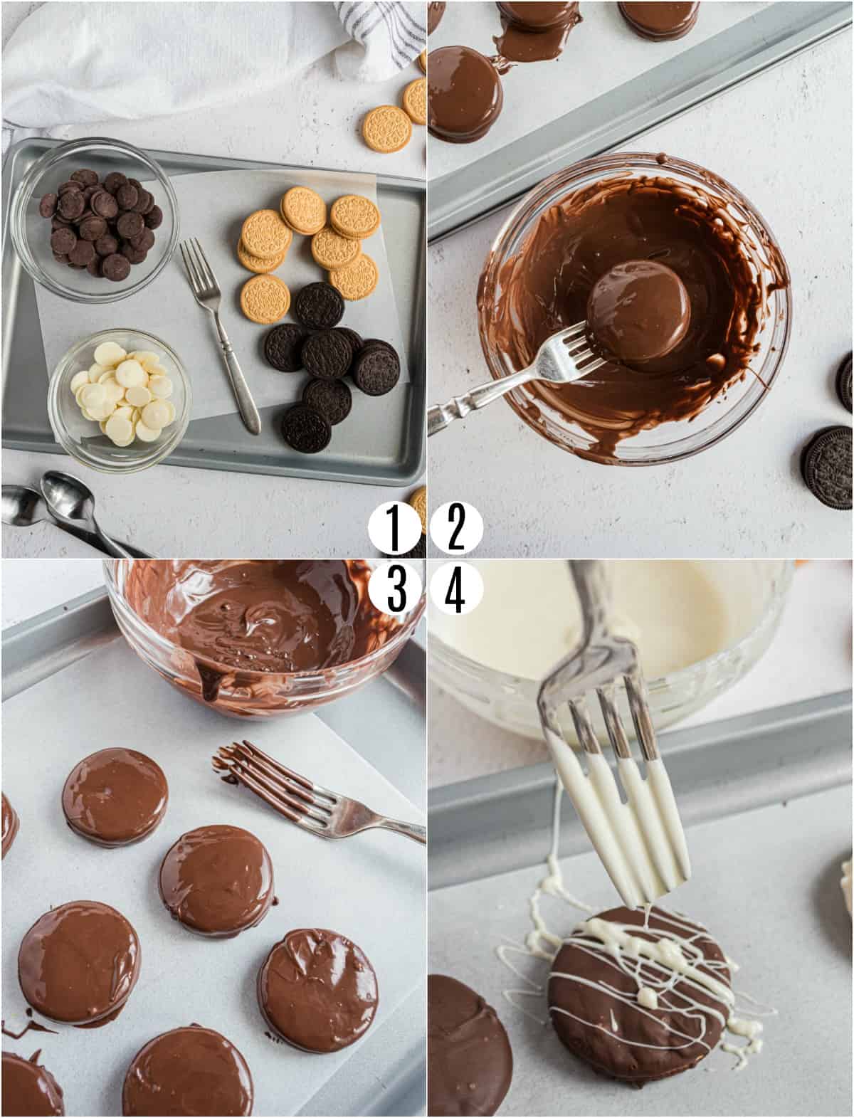 How to make chocolate outlet covered oreos