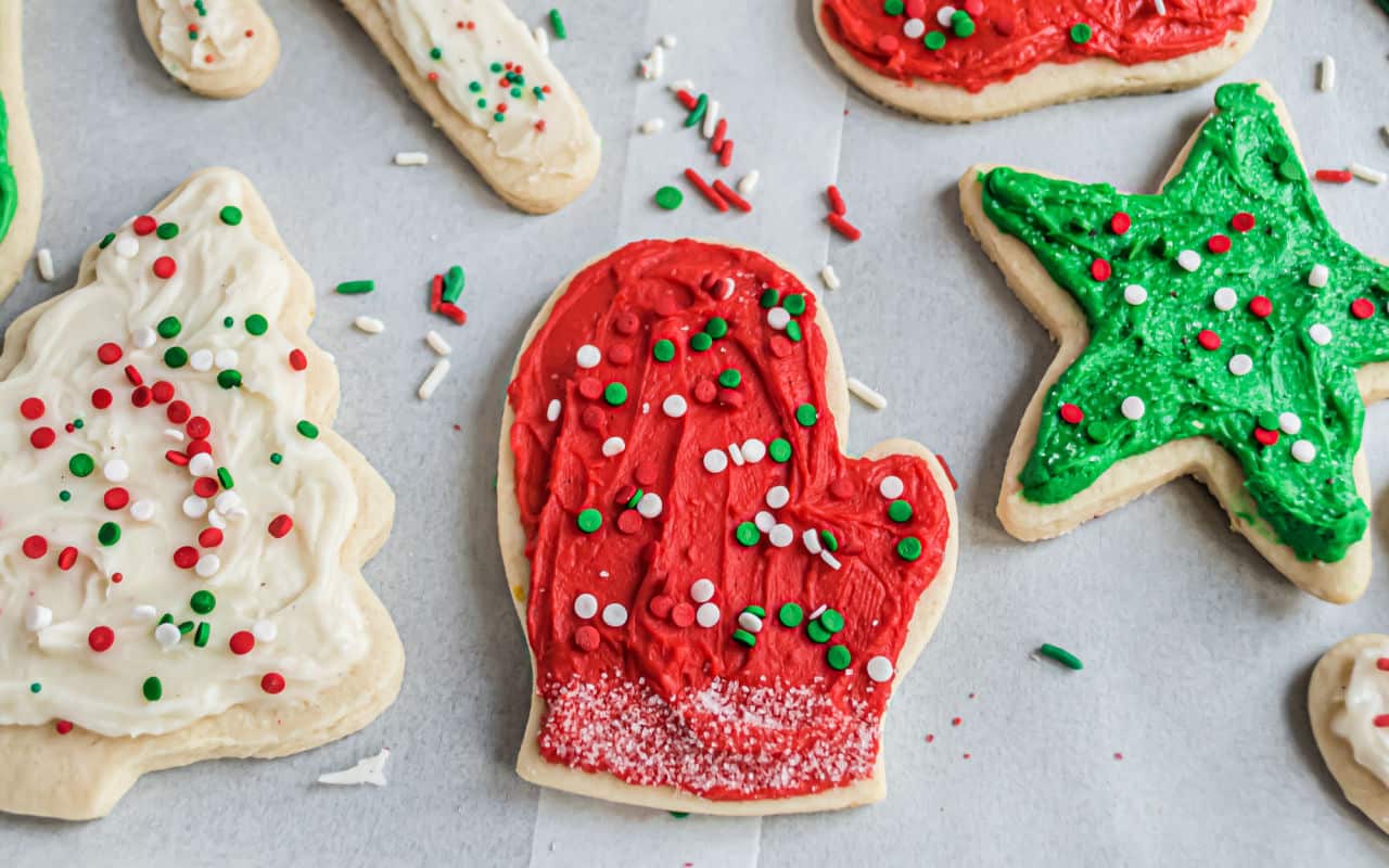 Cream Cheese Sugar Cookies {Cut Outs} - Shugary Sweets