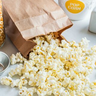 Never overspend on Microwave Popcorn from the store again! Learn how to make popcorn in the microwave from scratch with these two easy methods. No popcorn popper needed!