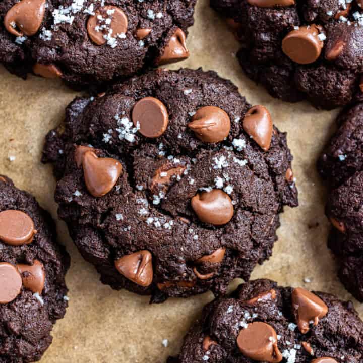 Chocolate Chocolate Chip Cookies