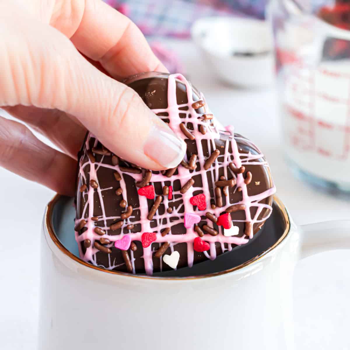 Valentine's Hot Cocoa Bomb