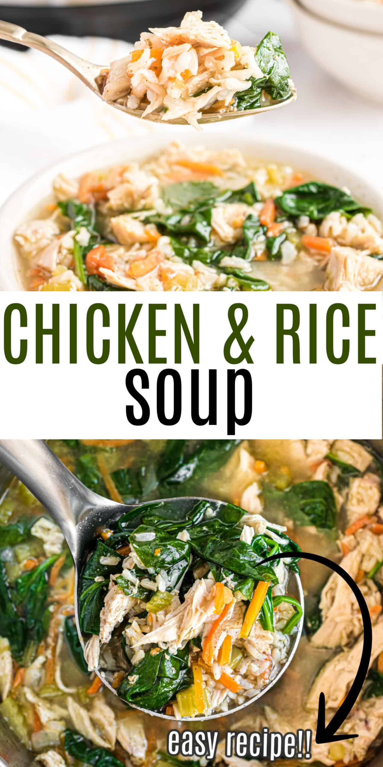 Instant Pot Chicken and Rice Soup Recipe - Shugary Sweets